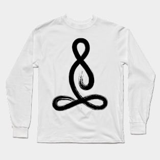 Infinite Yoga Meditation Long Sleeve T-Shirt